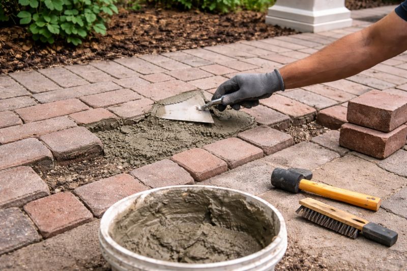 Brick Flatwork Repair in Eleanor, WV