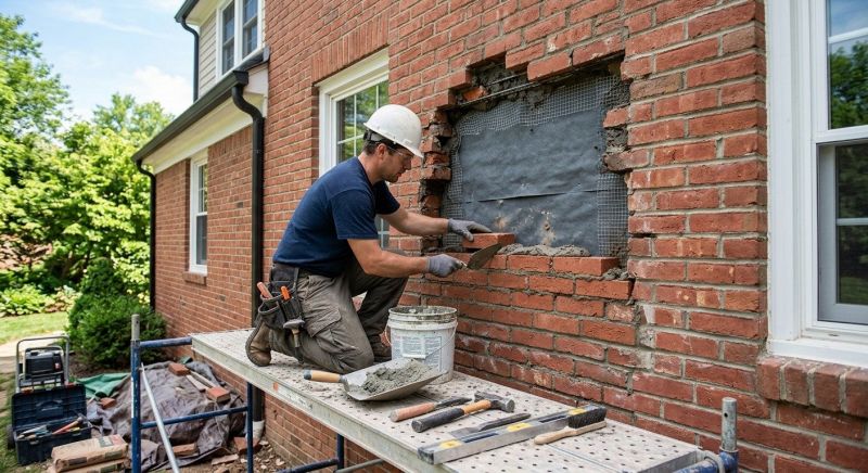 Brick Flatwork Repair in Kanawha County, WV