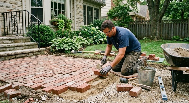 Brick Flatwork Repair in Poca, WV
