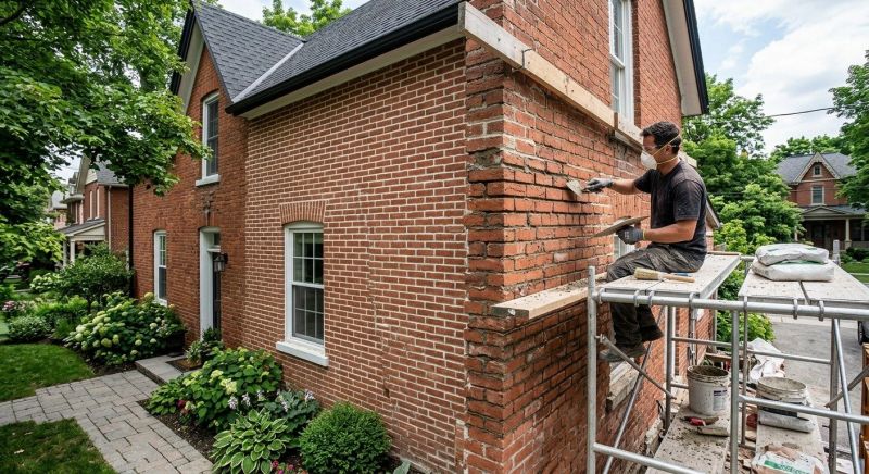 Brick Masonry Restoration in Charleston, WV