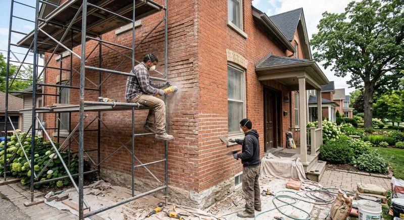 Brick Restoration in Amma, WV