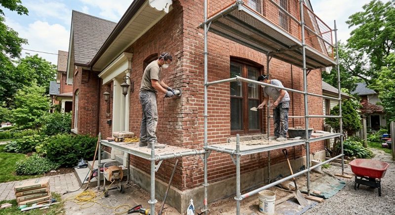 Brick Restoration in Eleanor, WV