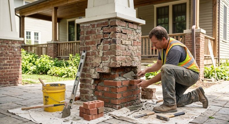 Brick Restoration in Hurricane, WV