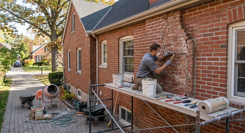 Brick Restoration in Charleston, WV