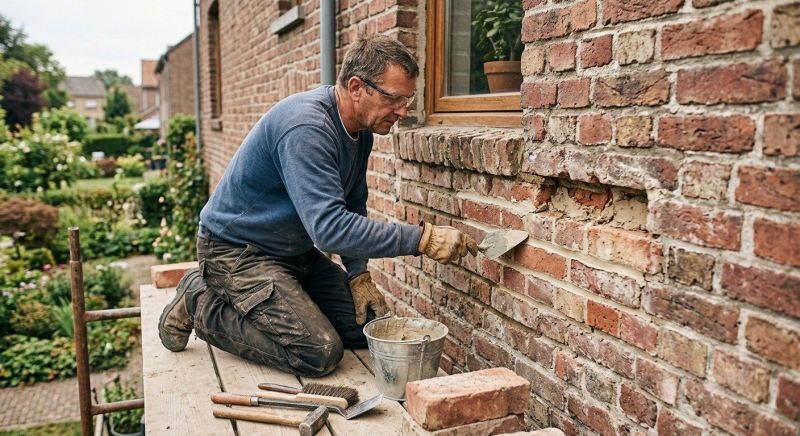 Brick Stairs Repair in Indore, WV