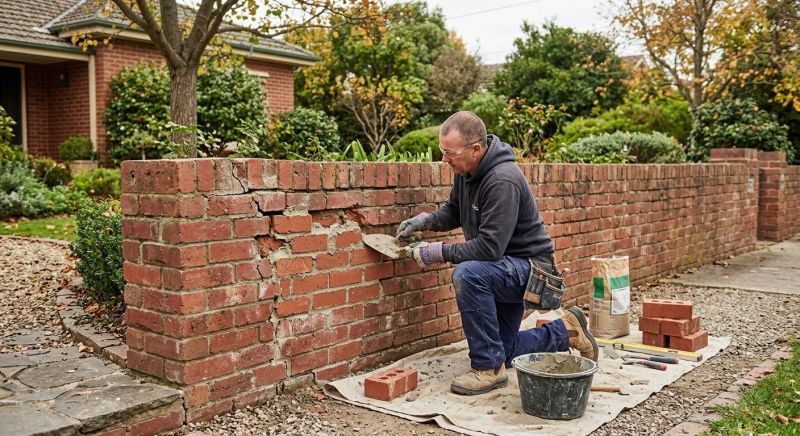 Brick Wall Repair in Indore, WV