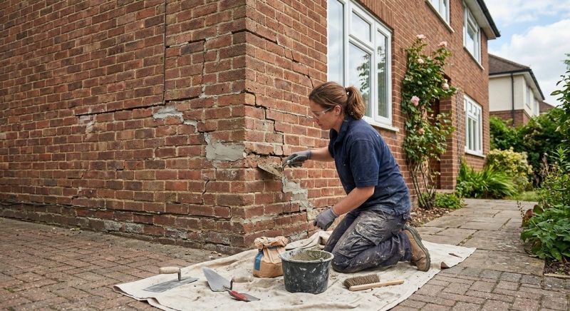 Brick Wall Repair in Walton, WV