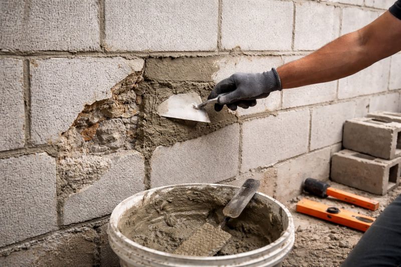 Cinder Block Repair in Charleston, WV