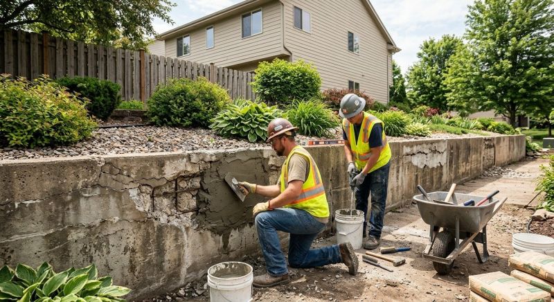 Retaining Wall Repair in Charleston, WV