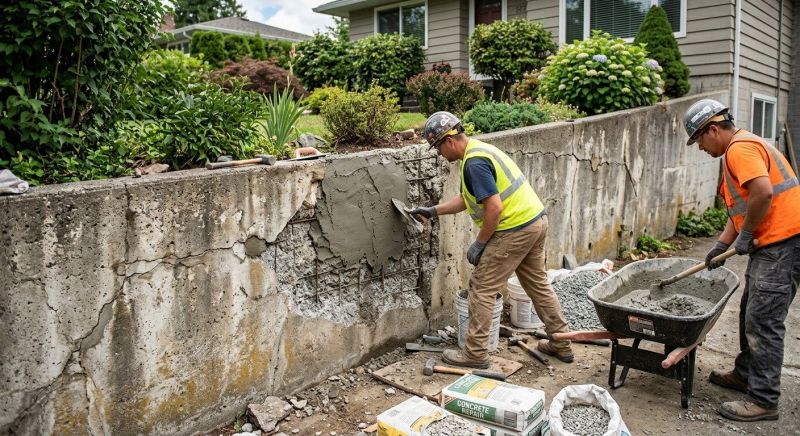 Retaining Wall Repair in Nitro, WV