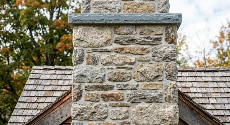 Stone Chimney Installation in Alum Creek, WV