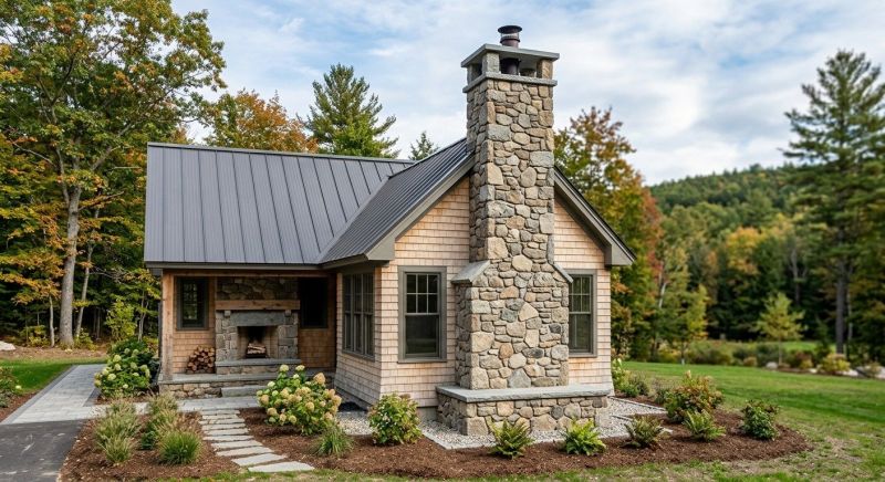 Stone Chimney Installation in Alum Creek, WV