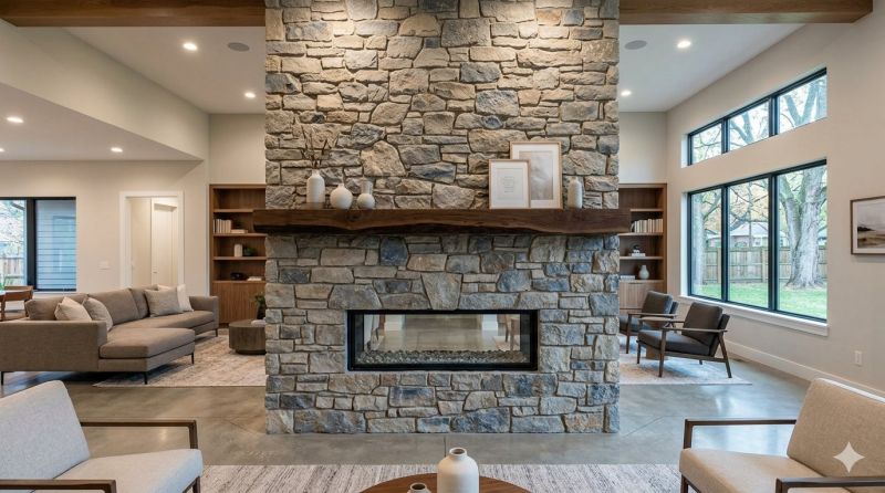 Stone Chimney Installation in Elkview, WV