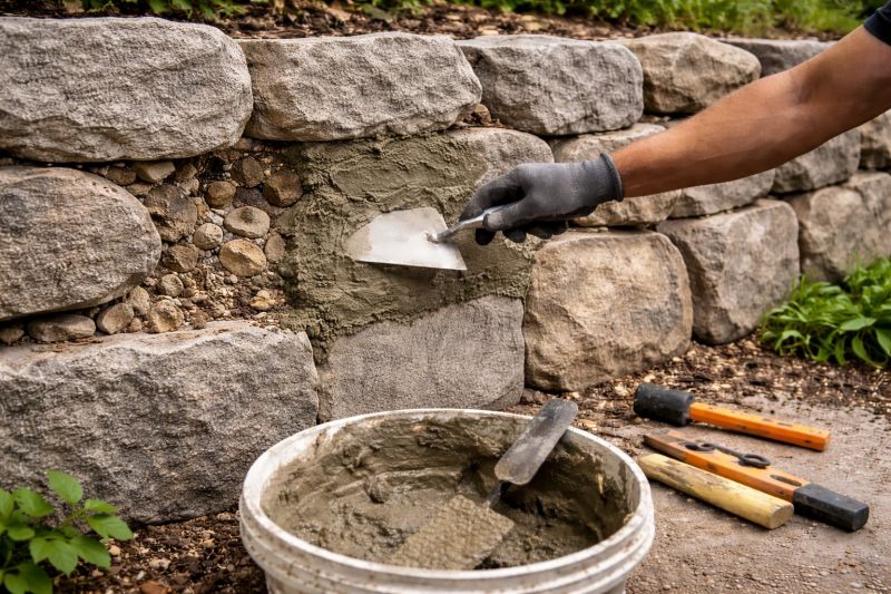 Stone Column Repair in Charleston, WV