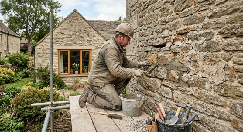 Stone Masonry Repair in Kanawha County, WV